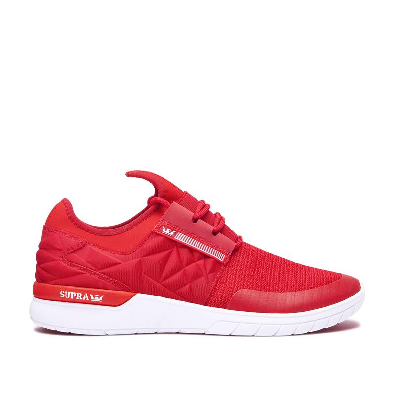 Zapatillas Bajas Supra Argentina Hombre - FLOW RUN EVO Rojas (MQKLF-0769)